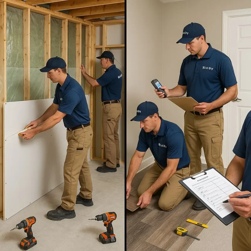 Repairs and Reconstruction process in Panama City Beach, FL